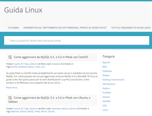Tablet Screenshot of guidalinux.com
